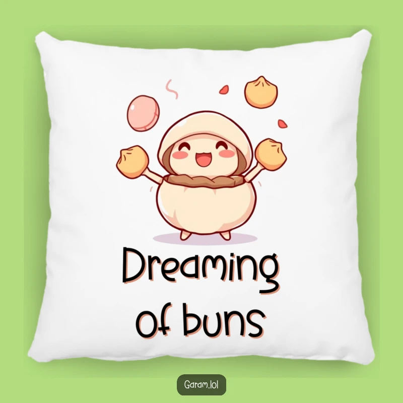 Funny Steamed Bun Juggling Pillow: Cuddle Up with Dim Sum Fun
