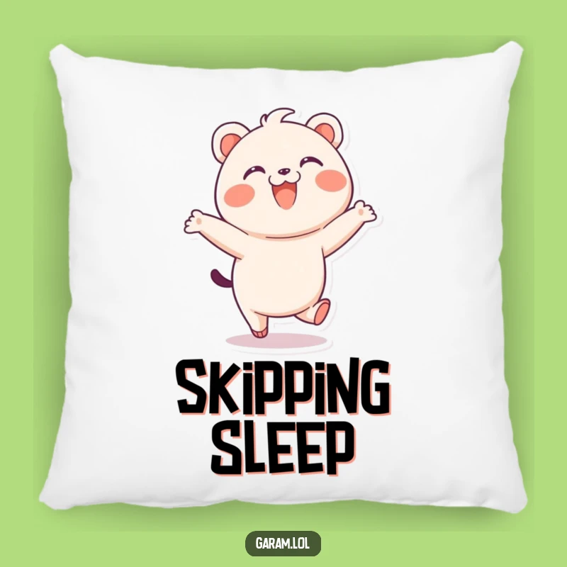 Funny Bao Pillow: Cuddle Up with This Playful Skipping Friend