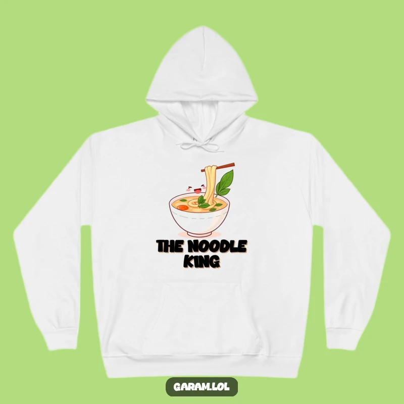 Cozy Funny Pho Noodle Slurping Hoodie: Warmth and Comfort with Every Sip