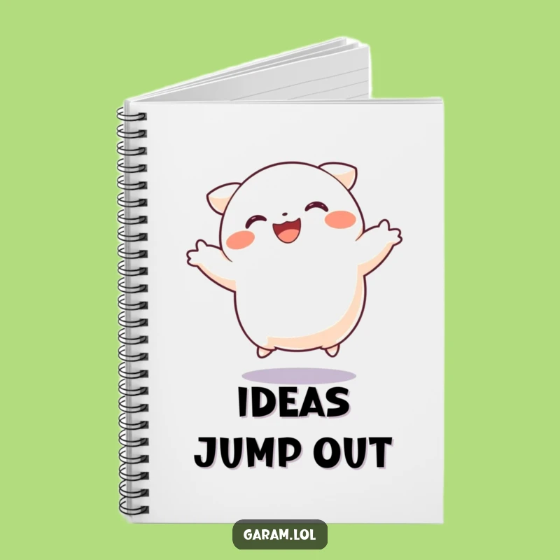 Funny Dumpling Notebook: Jot Down Ideas with This Joyful Jumping Fun