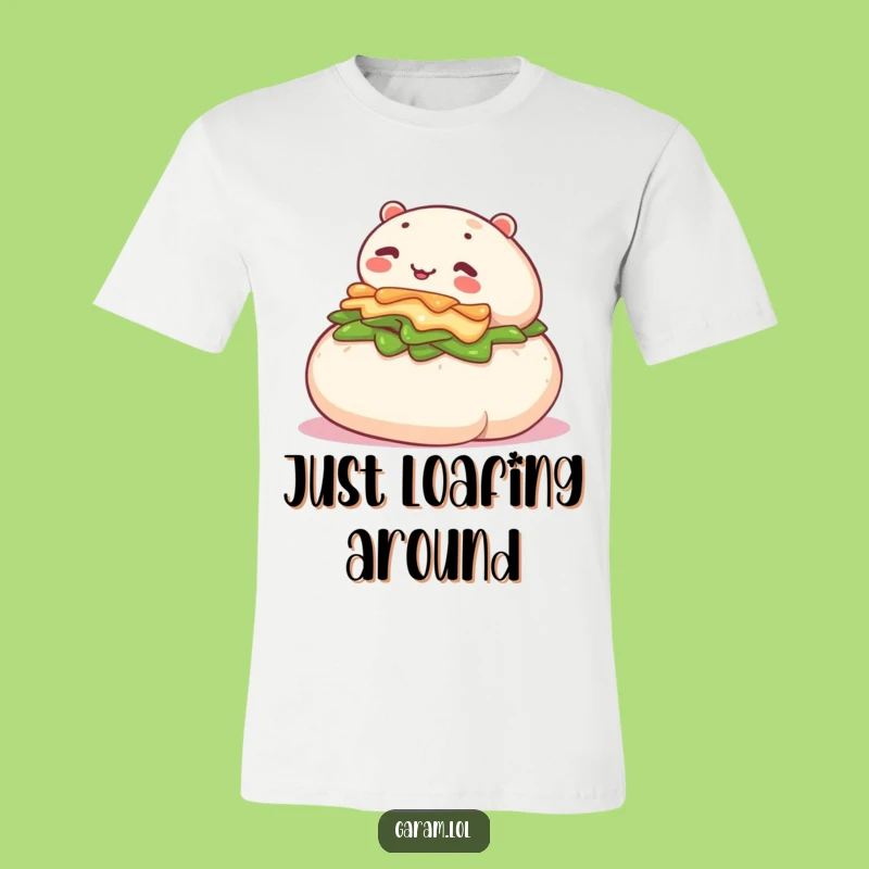 Funny Bao Bun T-Shirt: Embrace the Chaos with this Hilarious Rolling Design