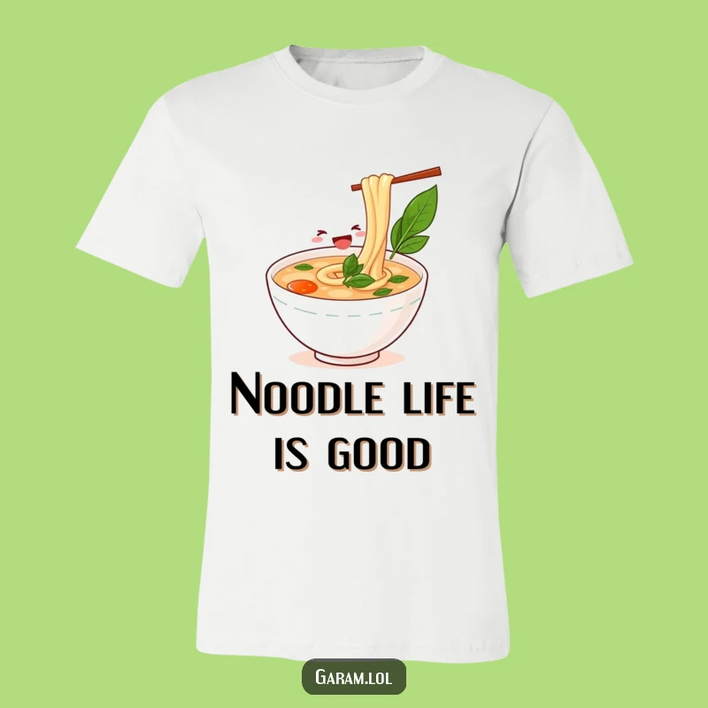 Funny Pho Noodle Slurping T-Shirt: Wear Your Soup Love with Pride