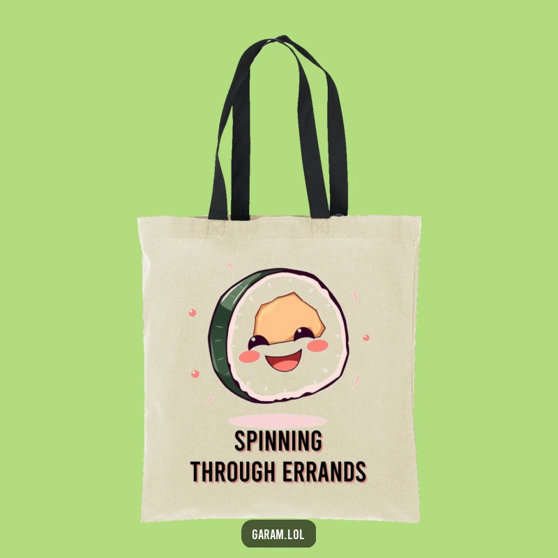 Funny Sushi Tote Bag: Carry Your Essentials with Glee